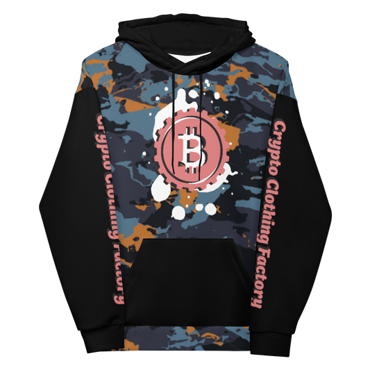 Crypto Clothing Factory Army Splatter Unisex Hoodie