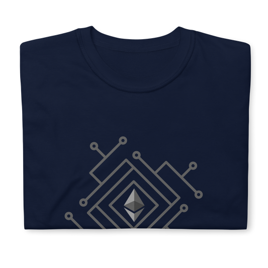 Ethereum Circuit Board Crypto ETH Short-Sleeve Unisex T-Shirt