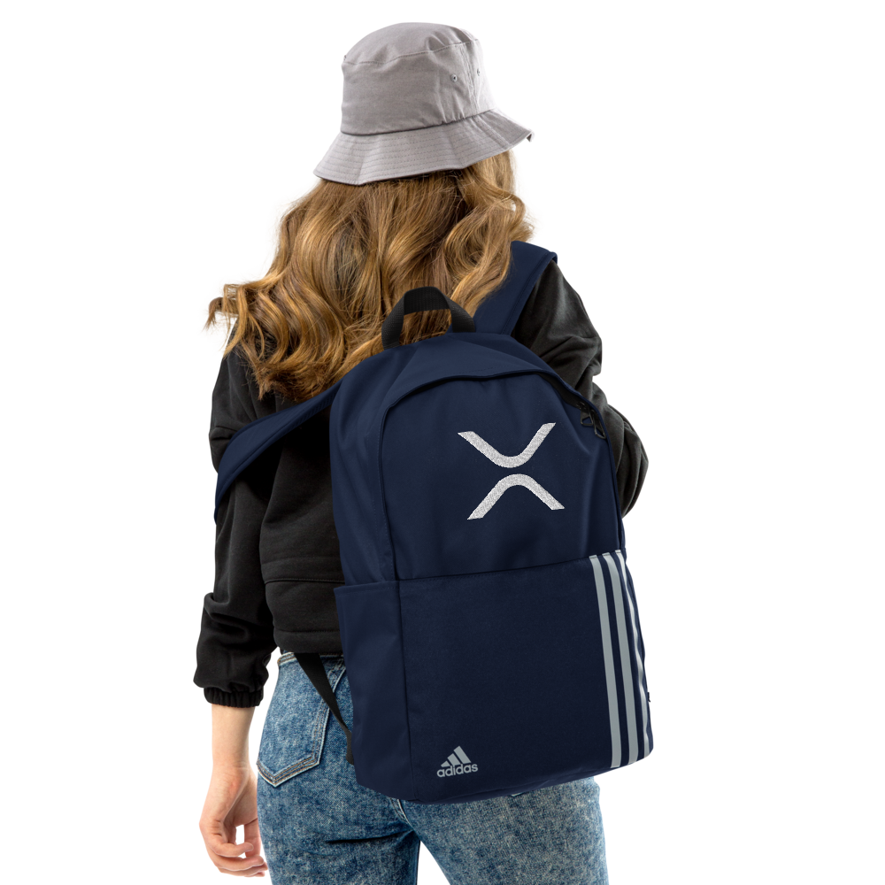 Ripple Crypto XRP Adidas Recycled Polyester Backpack