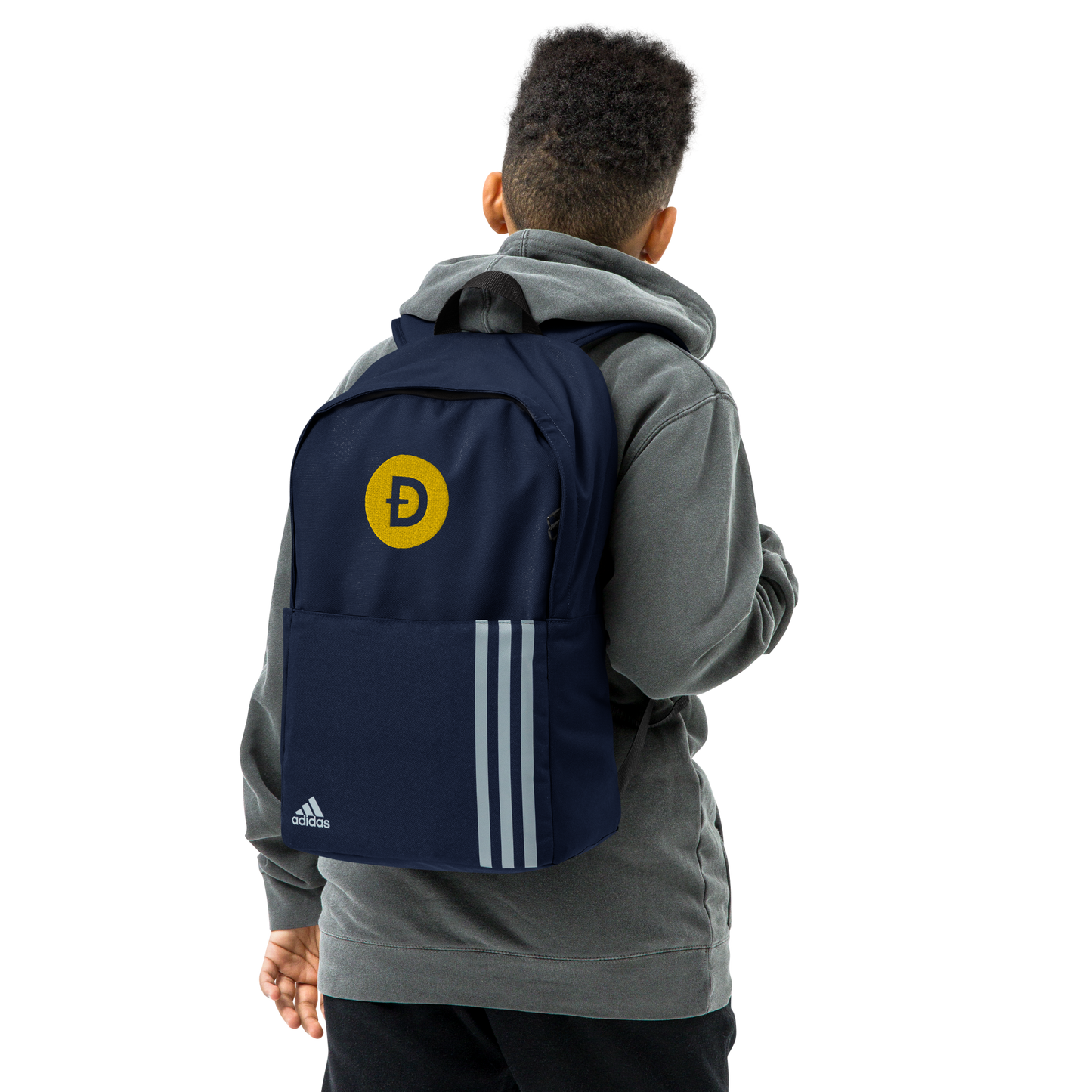 Dogecoin Crypto DOGE Adidas Recycled Polyester Backpack