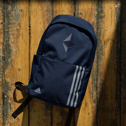 Ethereum Crypto ETH Adidas Recycled Polyester Backpack