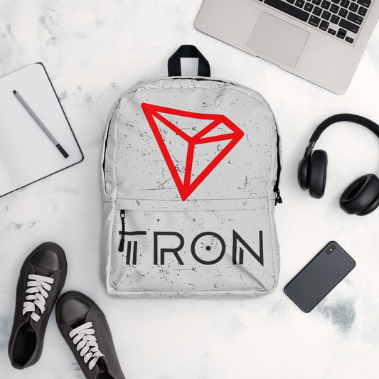 Tron Abstract 83 Crypto TRX Backpack