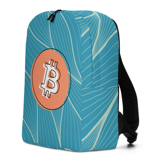 Bitcoin Abstract 14 Crypto BTC Minimalist Backpack