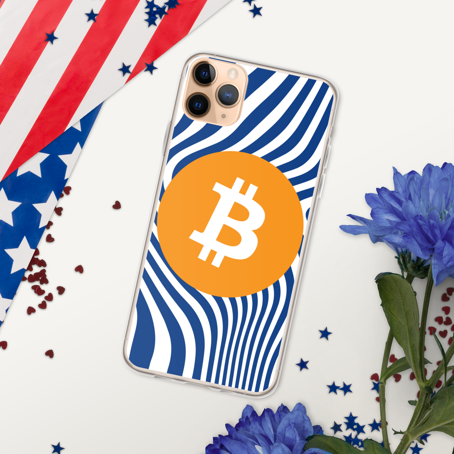 Bitcoin Abstract 46 Crypto BTC iPhone Case