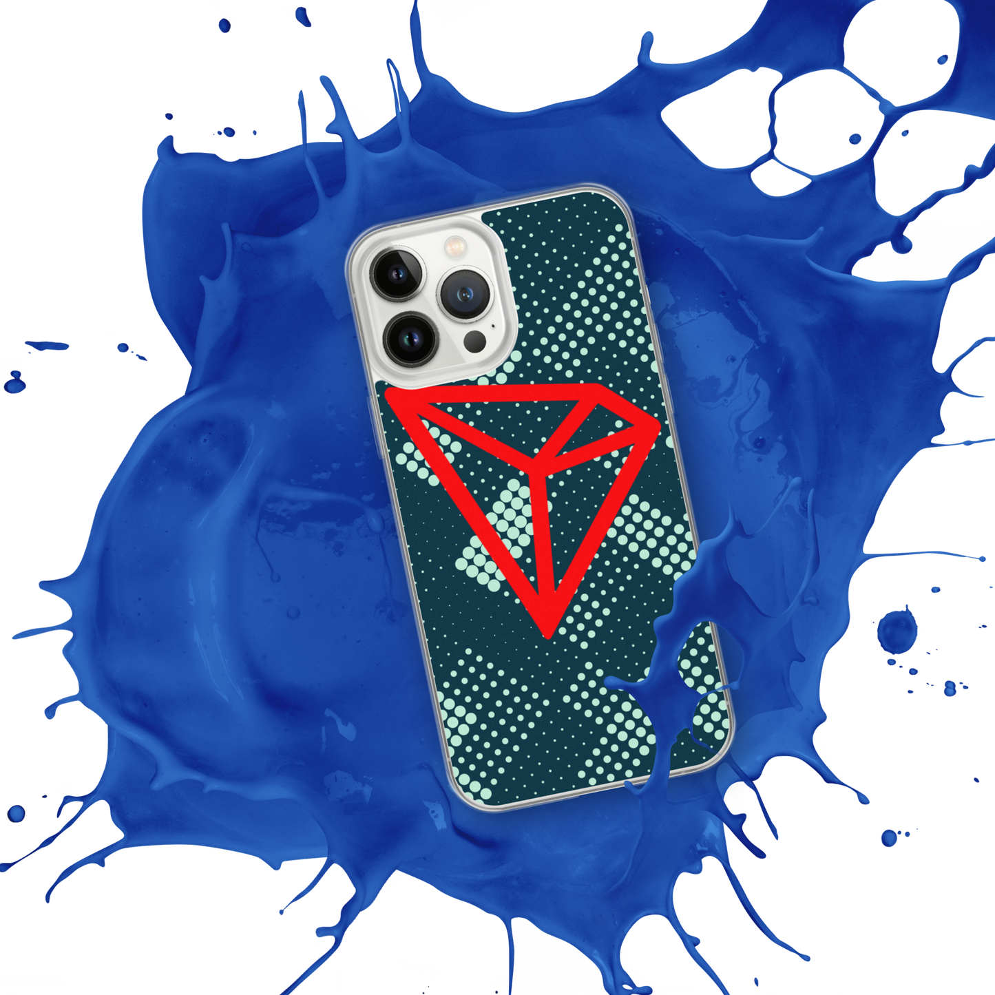 Tron Abstract 24 Crypto TRX iPhone Case