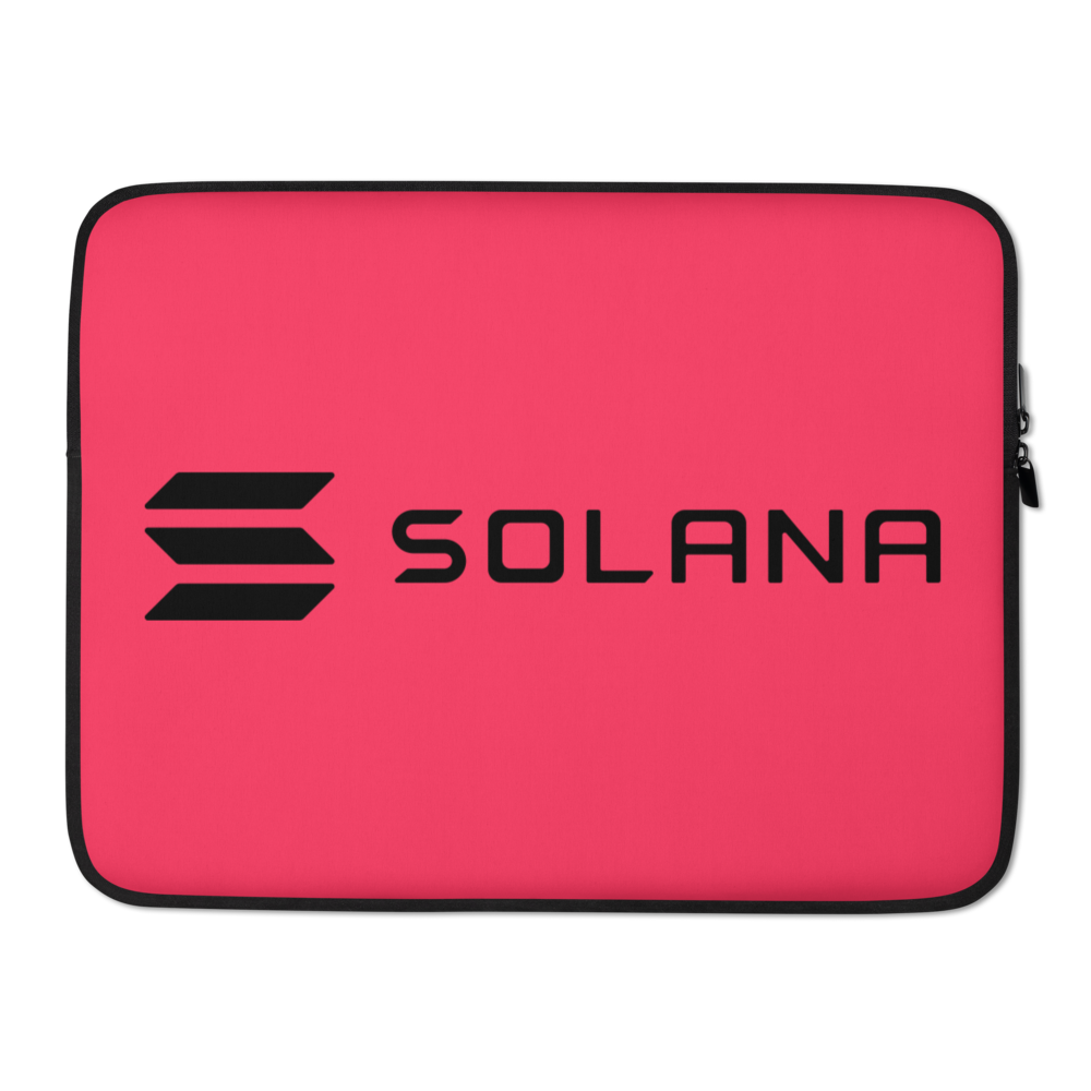 Solana Crypto SOL Laptop Sleeve