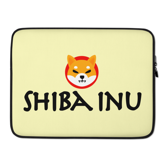 Shiba Inu Crypto SHIB Laptop Sleeve
