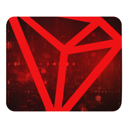 Tron Project Red Crypto TRX Mouse Pad