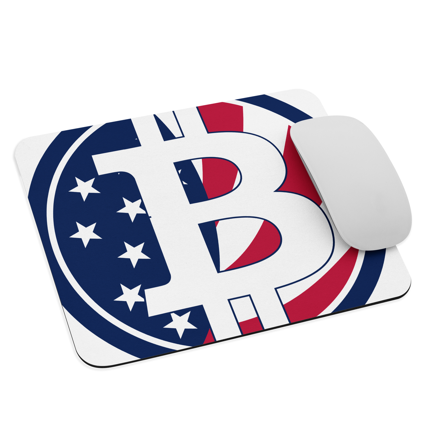 Bitcoin America Crypto BTC Mouse Pad