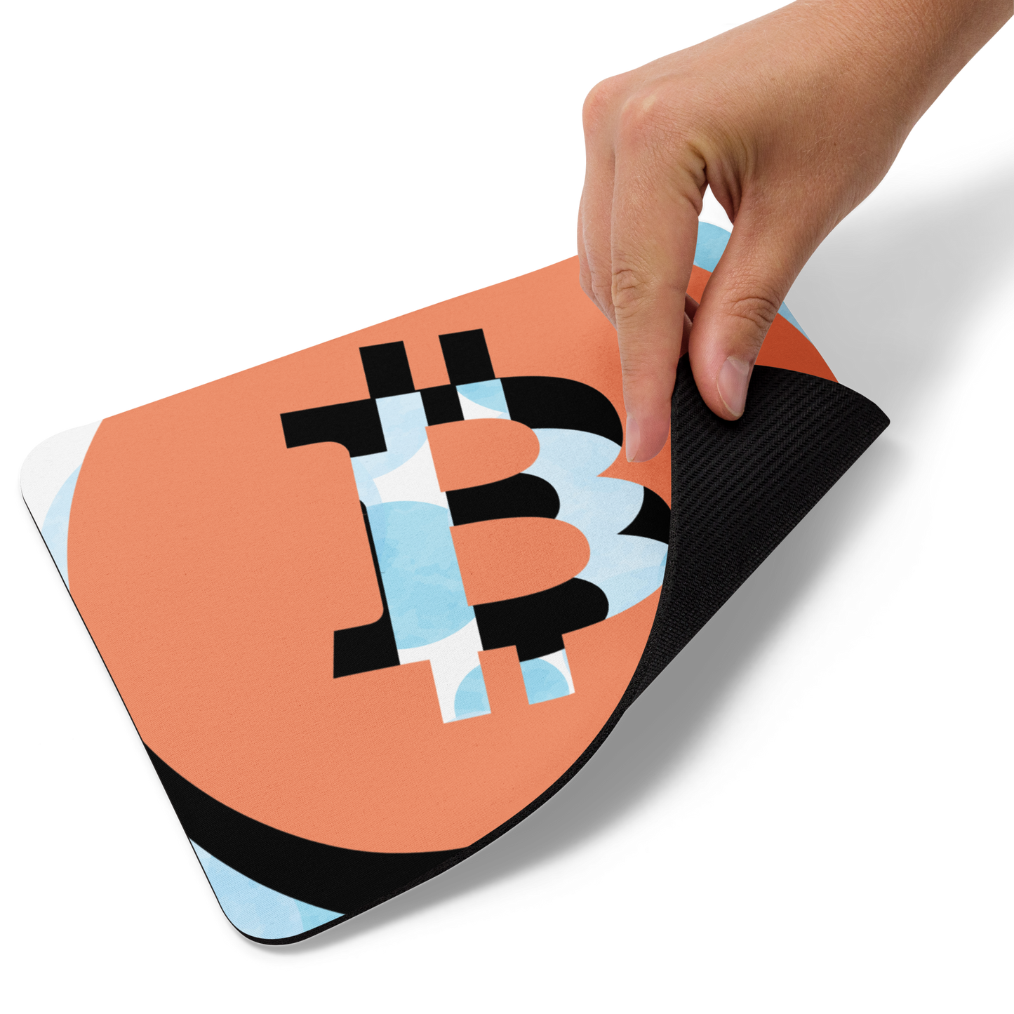 Bitcoin Bubbles Crypto BTC Mouse Pad