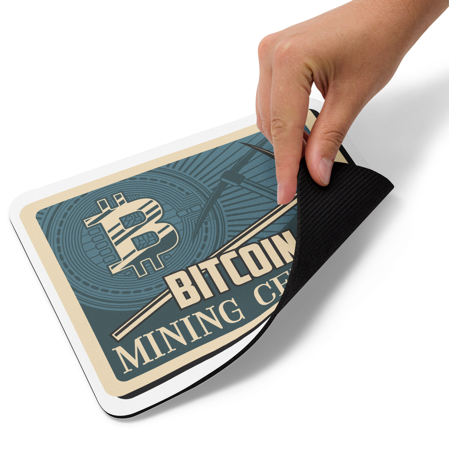 Bitcoin Mining Center Crypto BTC Mouse Pad