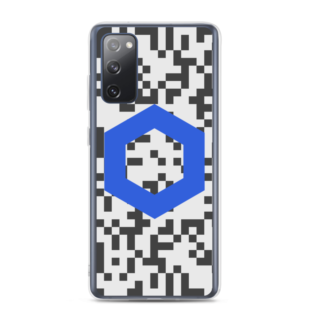 Chainlink Pixels Crypto LINK Samsung Case