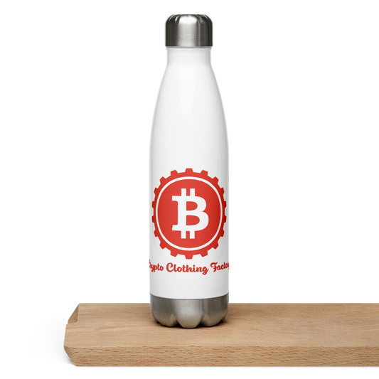 Crypto Clothing Factory Stainless Steel Water Bottle