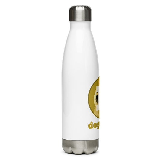 Dogecoin Crypto DOGE Stainless Steel Water Bottle