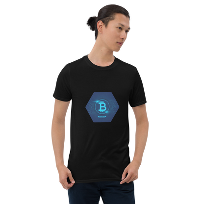 Bitcoin Circuit Crypto BTC Short-Sleeve Unisex T-Shirt