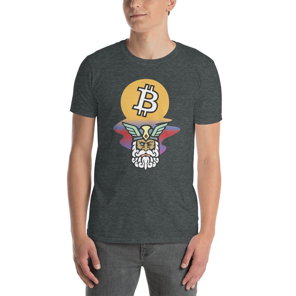 Bitcoin Viking Crypto BTC Short-Sleeve Unisex T-Shirt