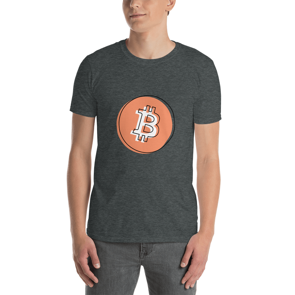 Bitcoin Offset Crypto BTC Short-Sleeve Unisex T-Shirt
