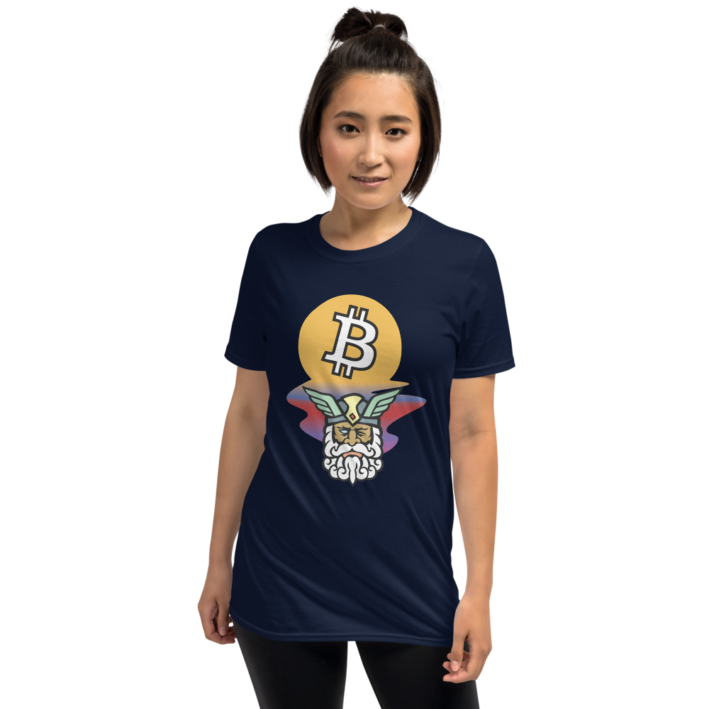 Bitcoin Viking Crypto BTC Short-Sleeve Unisex T-Shirt