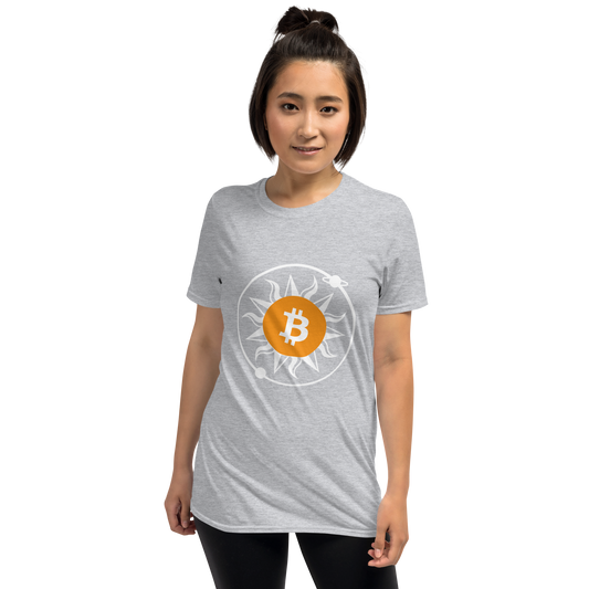 Bitcoin Solar System Crypto BTC Short-Sleeve Unisex T-Shirt
