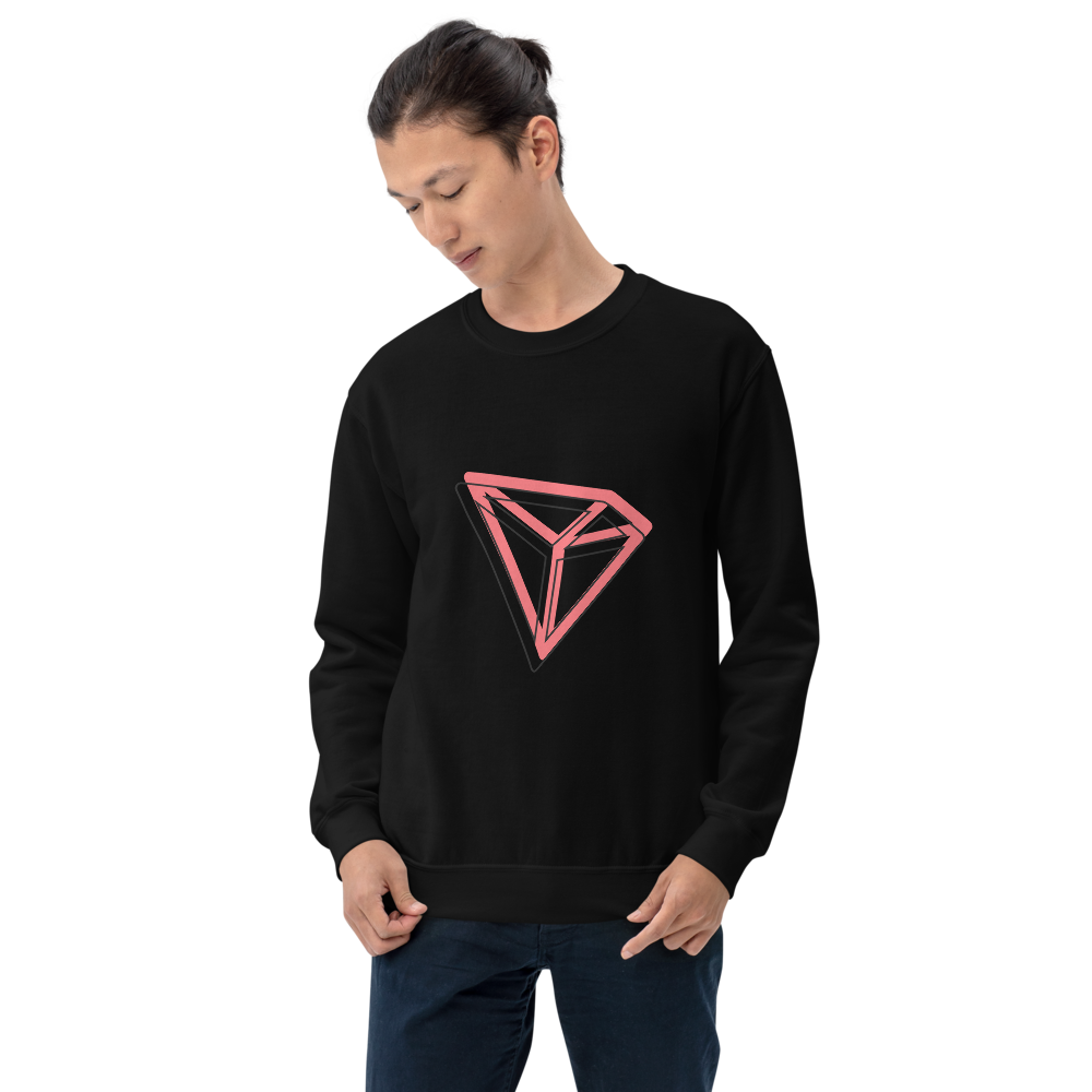 Tron Offset Crypto TRX Unisex Sweatshirt