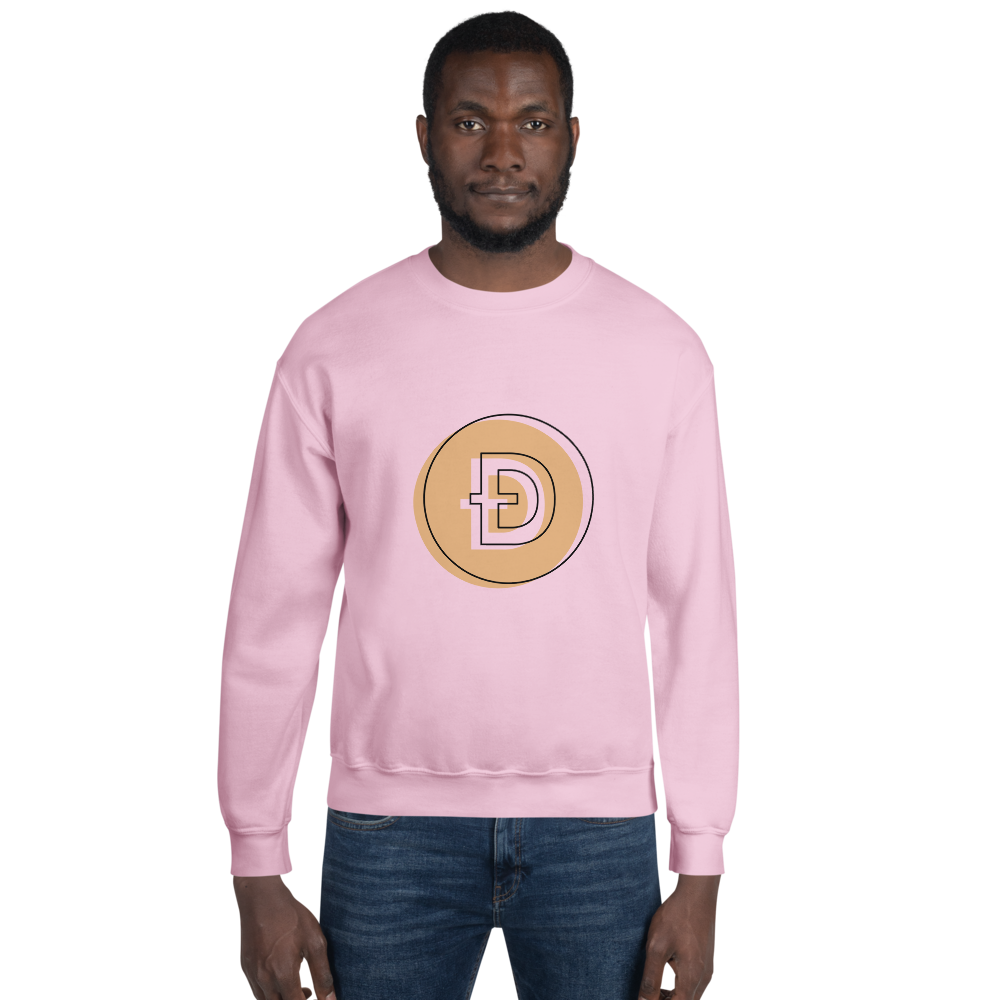 Dogecoin Offset Crypto DOGE Unisex Sweatshirt