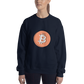 Bitcoin Offset Crypto BTC Unisex Sweatshirt