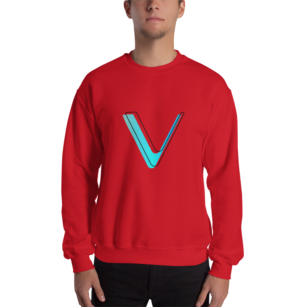 Vechain Offset Crypto VET Unisex Sweatshirt