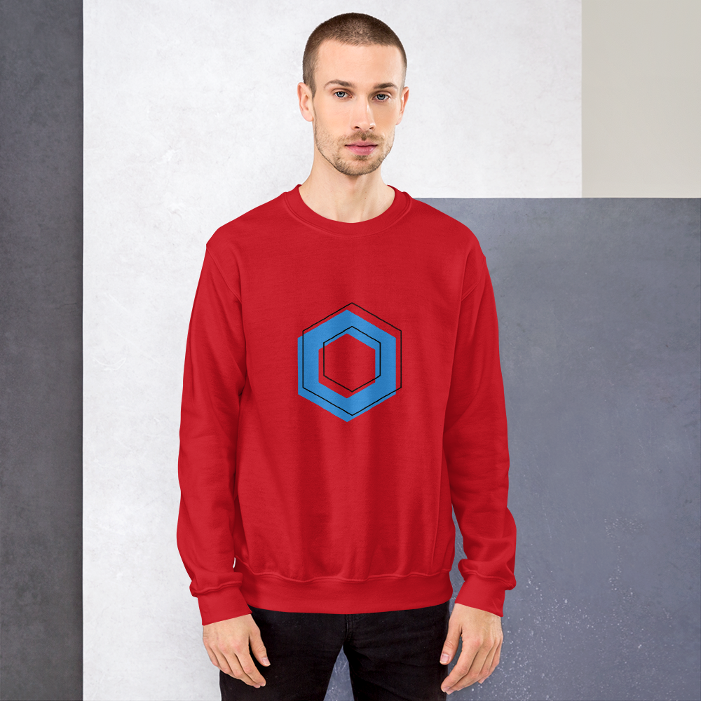 Chainlink Offset Crypto LINK Unisex Sweatshirt
