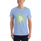 Bitcoin Neon Mandala Crypto BTC American Apparel T-Shirt