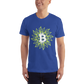 Bitcoin Neon Mandala Crypto BTC American Apparel T-Shirt