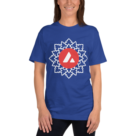 Avalanche Mandala Crypto AVAX American Apparel T-Shirt