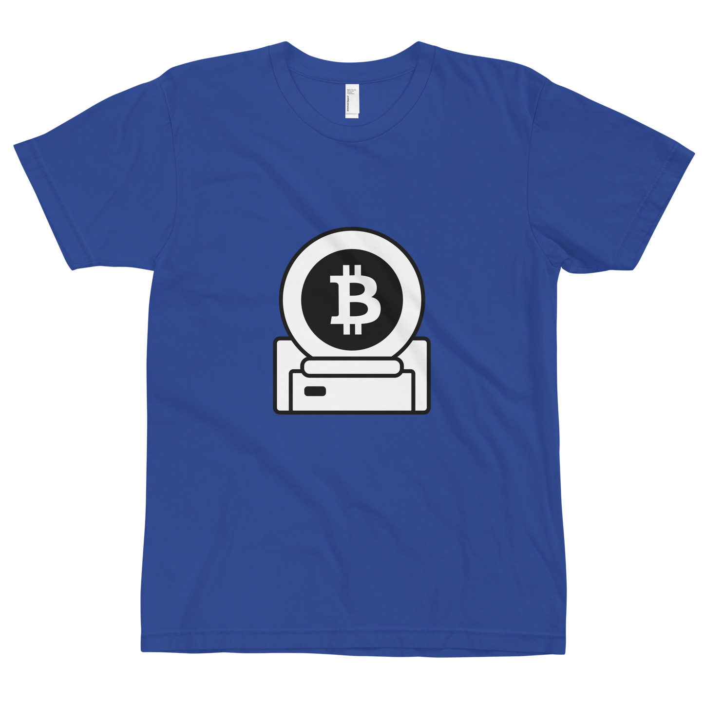 Bitcoin Astronaut Crypto BTC American Apparel T-Shirt