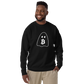 Bitcoin Doodle Ghost Crypto BTC Unisex Premium Sweatshirt