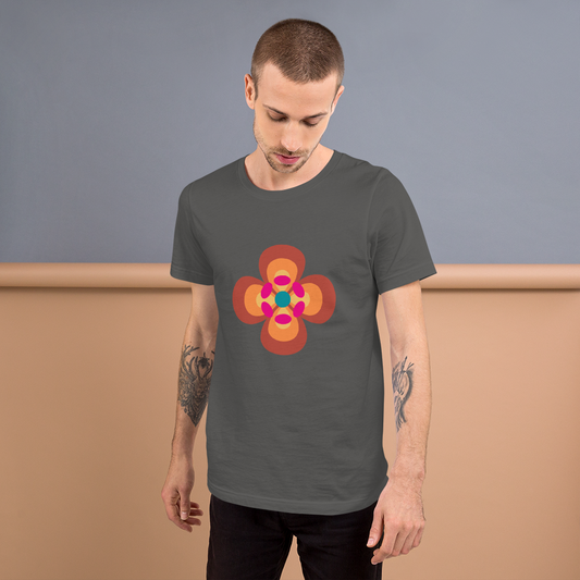 Polkadot 60's Flower Crypto DOT Unisex T-shirt