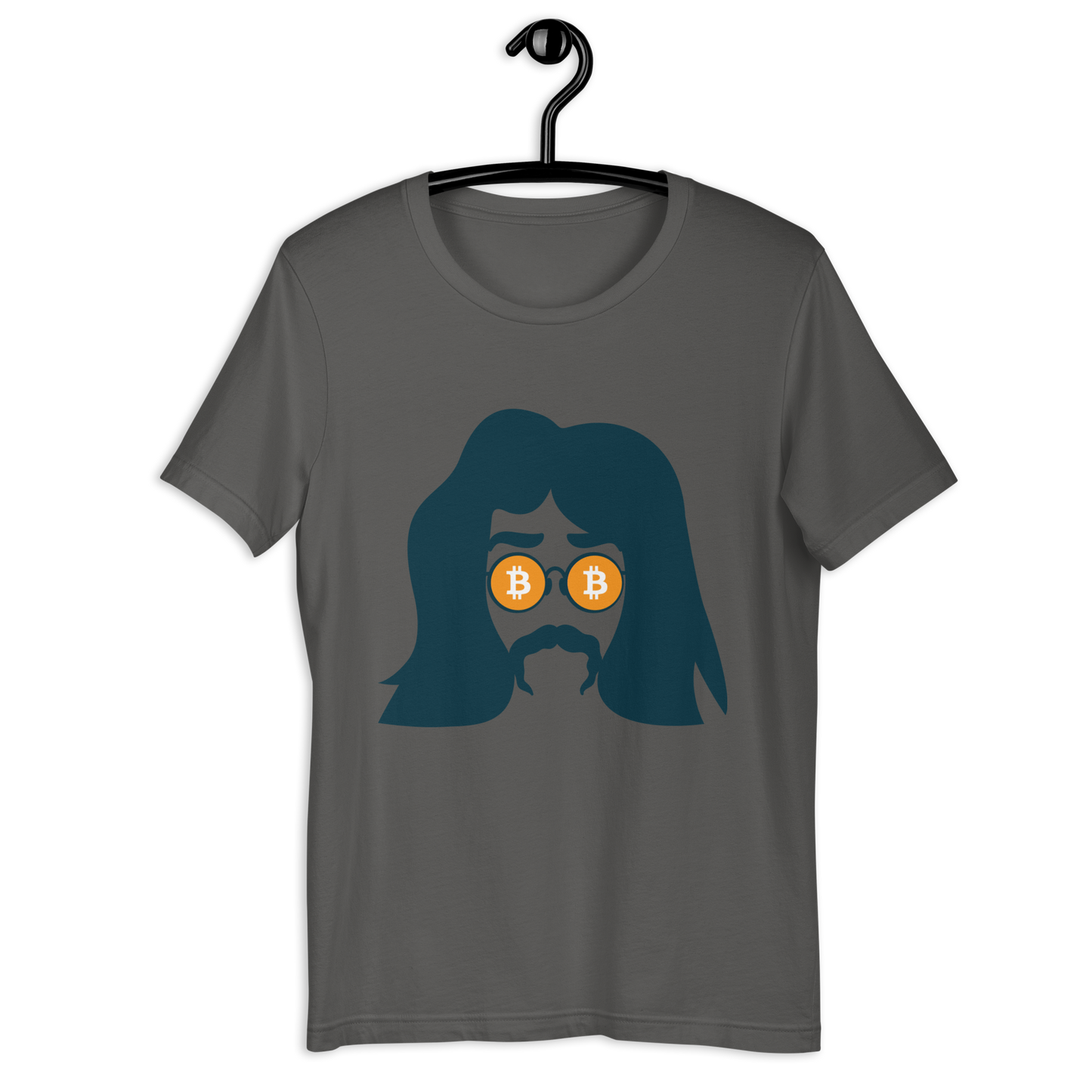 Bitcoin Hippie Crypto BTC Unisex T-shirt