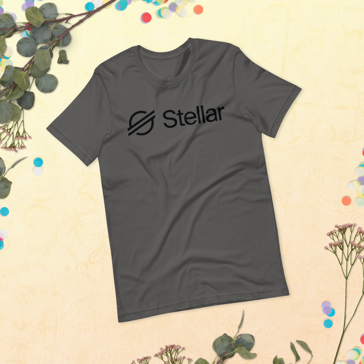Stellar Crypto XLM Short-sleeve unisex t-shirt