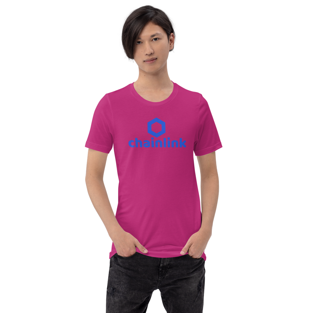 Chainlink Crypto LINK Short-Sleeve Unisex T-shirt