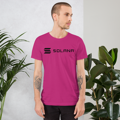 Solana Crypto SOL Short-Sleeve Unisex T-shirt