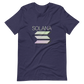Solana Shadow Crypto SOL Heather Short-Sleeve Unisex T-shirt
