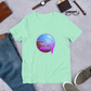 Solana Planet Ooze Crypto SOL Heather Short-Sleeve Unisex T-shirt