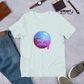 Solana Planet Ooze Crypto SOL Heather Short-Sleeve Unisex T-shirt