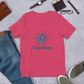 Cardano Shadow Crypto ADA Heather Short-Sleeve Unisex T-shirt