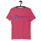 Chainlink Shadow Crypto LINK Heather Short-Sleeve Unisex T-shirt