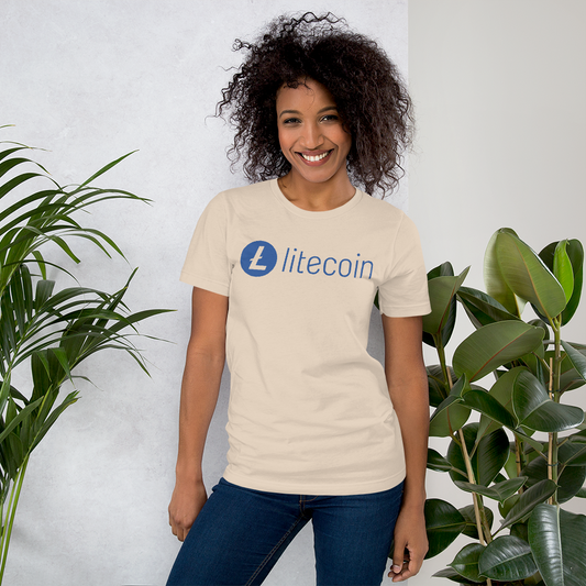 Litecoin Crypto LTC Short-Sleeve Unisex T-shirt