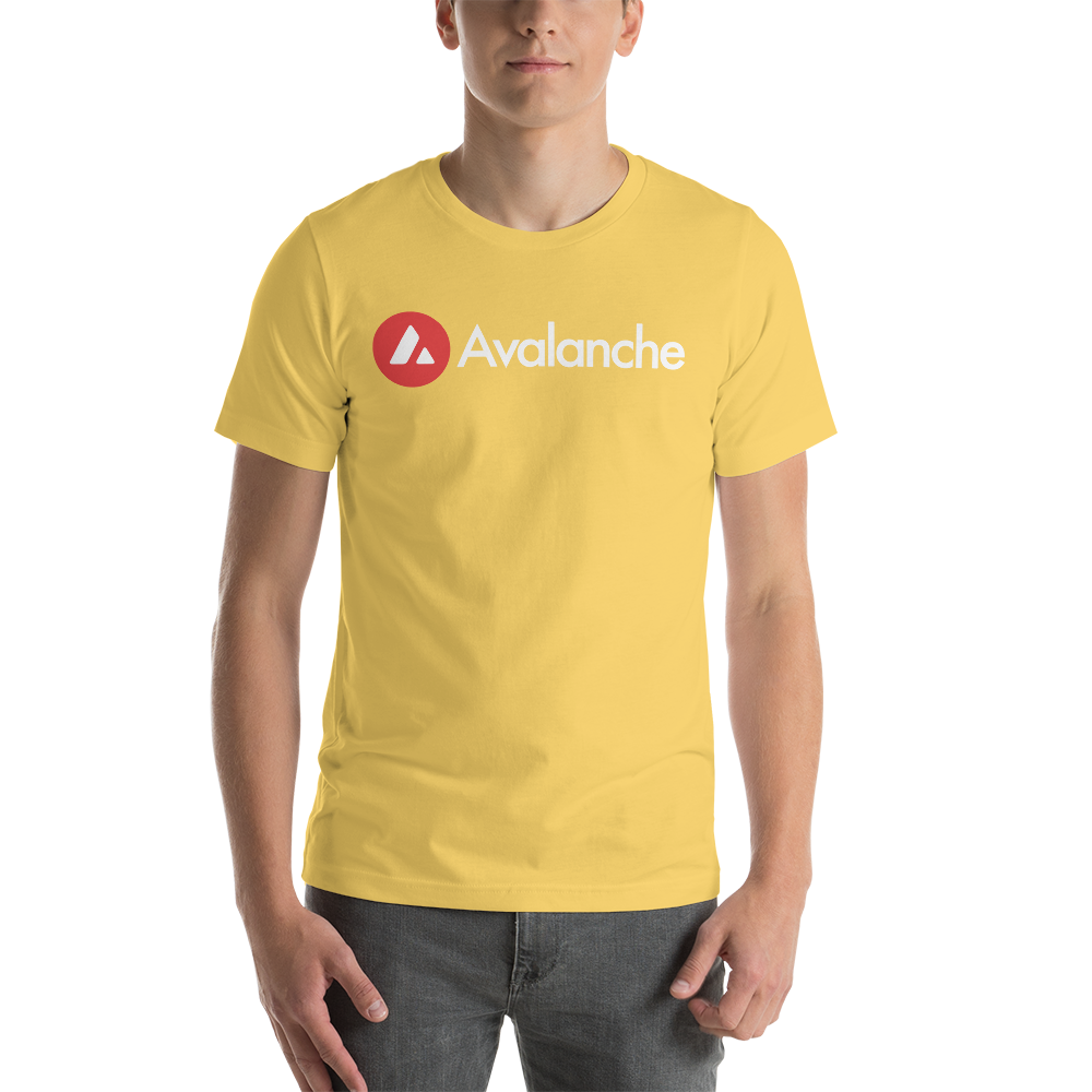 Avalanche Crypto AVAX Short-Sleeve Unisex T-shirt